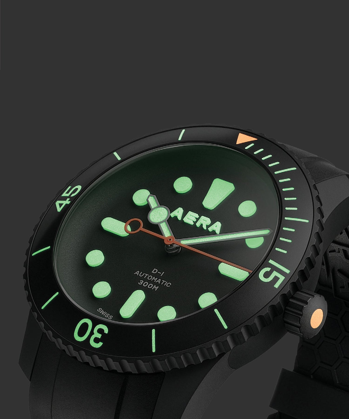 Todd Snyder X AERA D-1 Diver Watch - Black
