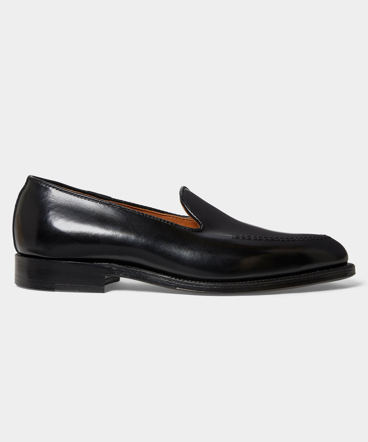 Todd Snyder X Alden Venetian Leather Loafer - Black