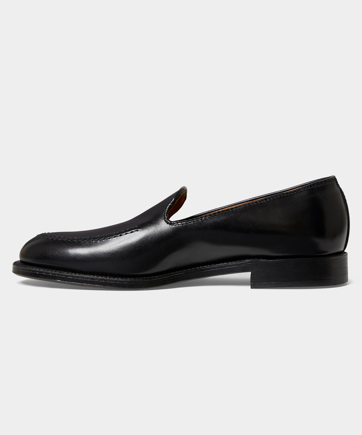 Todd Snyder X Alden Venetian Leather Loafer - Black