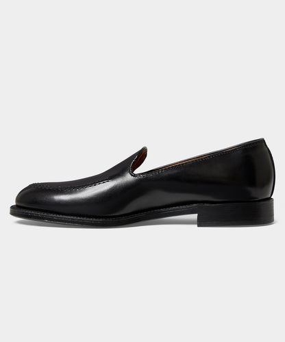 Todd Snyder X Alden Venetian Leather Loafer - Black