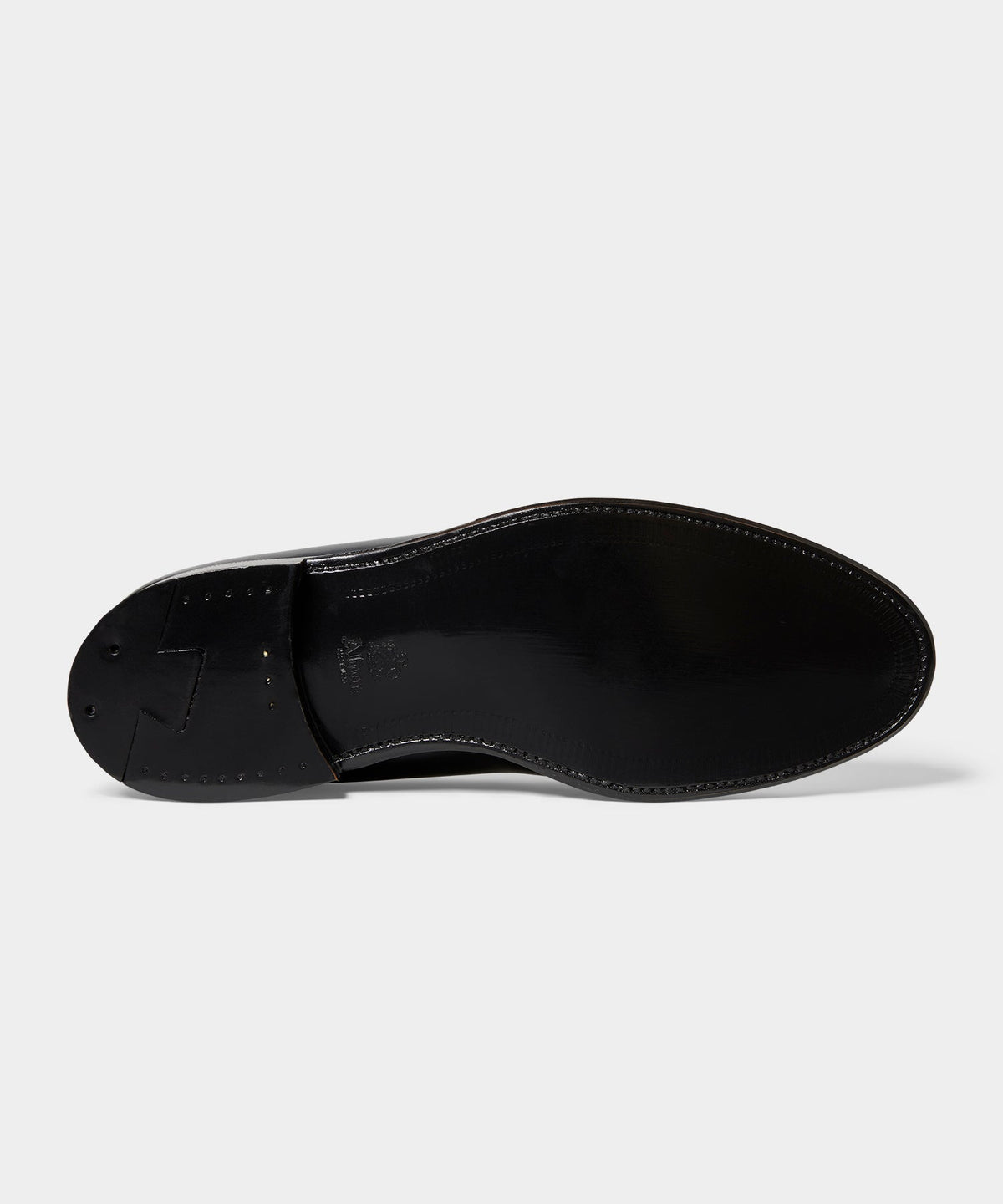 Todd Snyder X Alden Venetian Leather Loafer - Black