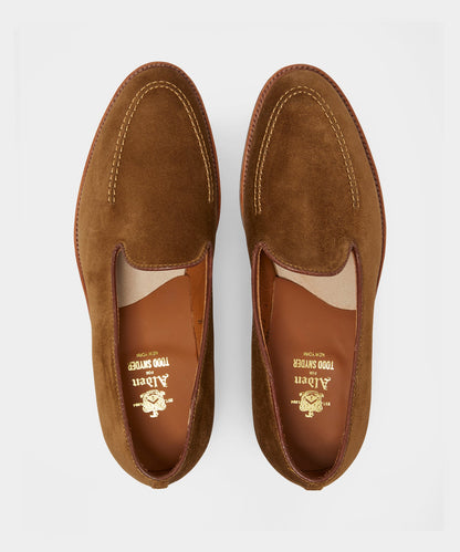 Todd Snyder X Alden Venetian Suede Loafer - Snuff