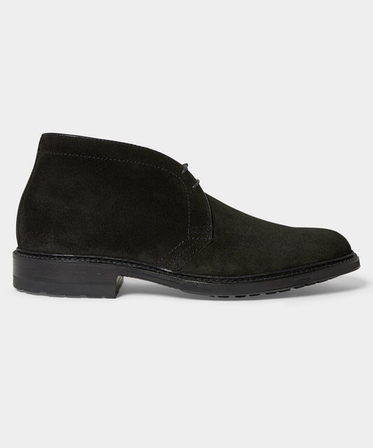 Alden Chamois Chukka Boot - Black