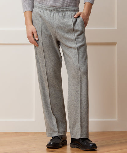 Relaxed Camel-Cashmere Lounge Pant - Grey Heather