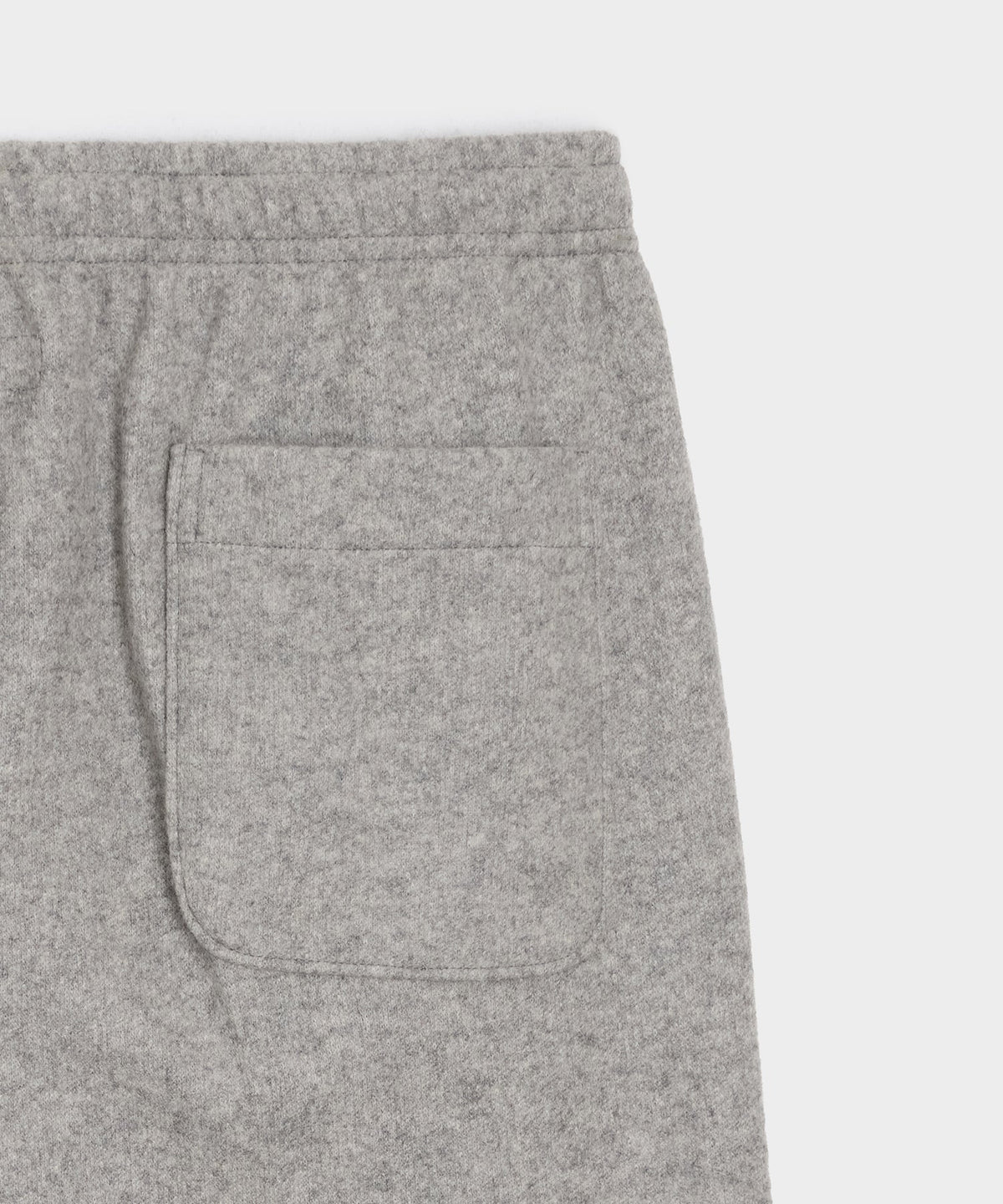 Relaxed Camel-Cashmere Lounge Pant - Grey Heather