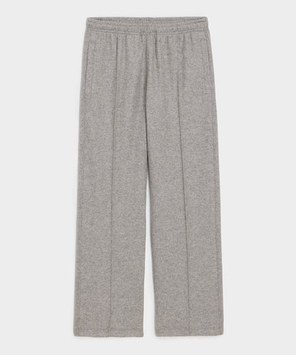 Relaxed Camel-Cashmere Lounge Pant - Grey Heather