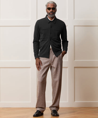 Travel Terry Shirt - Black