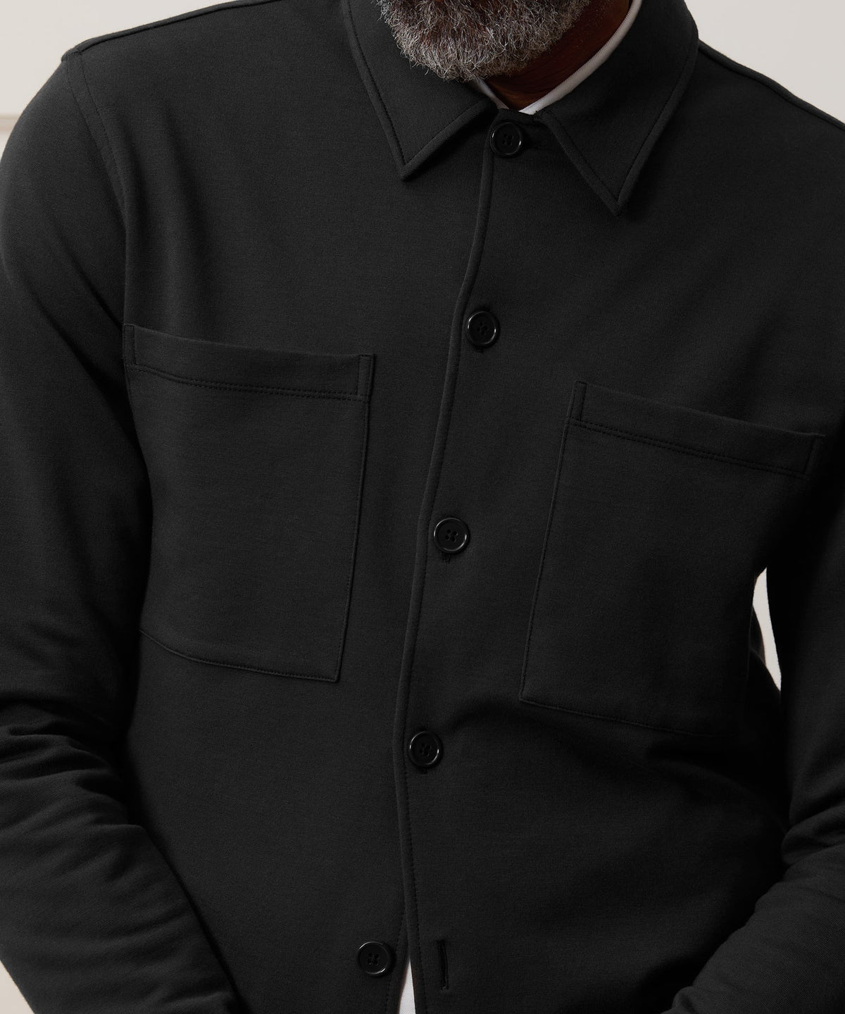 Travel Terry Shirt - Black