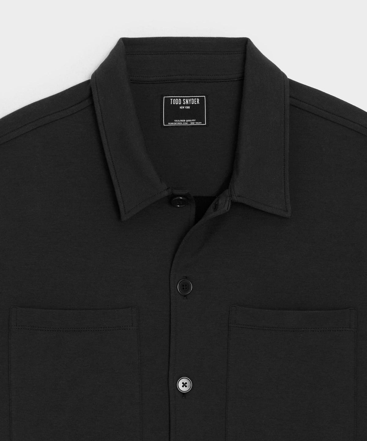 Travel Terry Shirt - Black