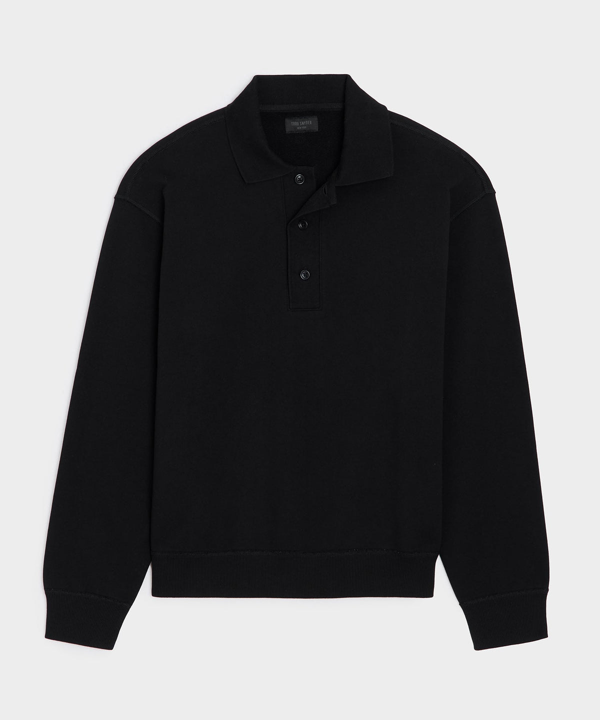 Soho Polo Sweatshirt - Black