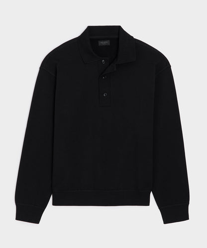 Soho Polo Sweatshirt - Black