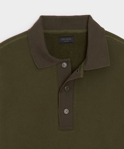 Soho Polo Sweatshirt - Olive