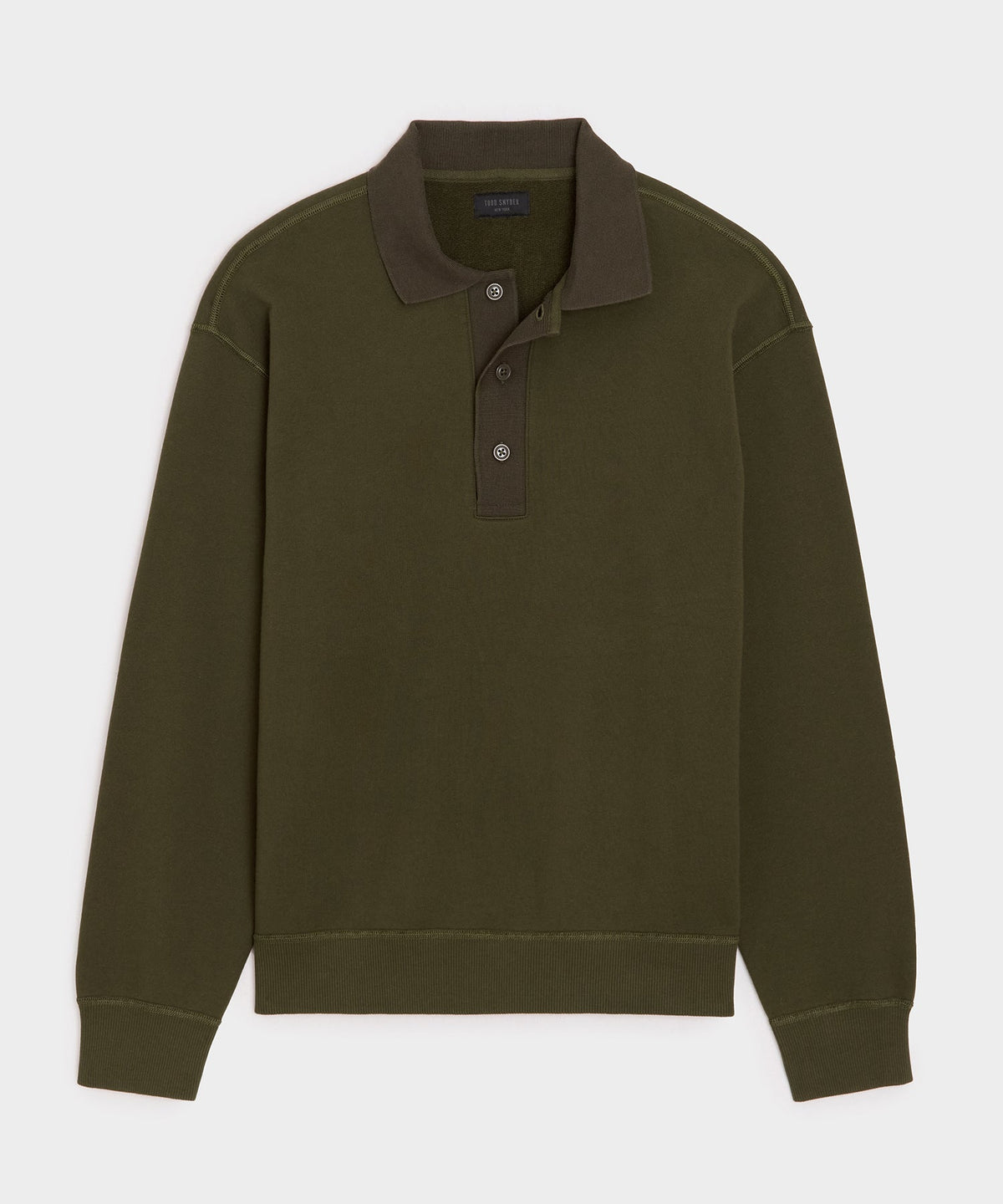 Soho Polo Sweatshirt - Olive