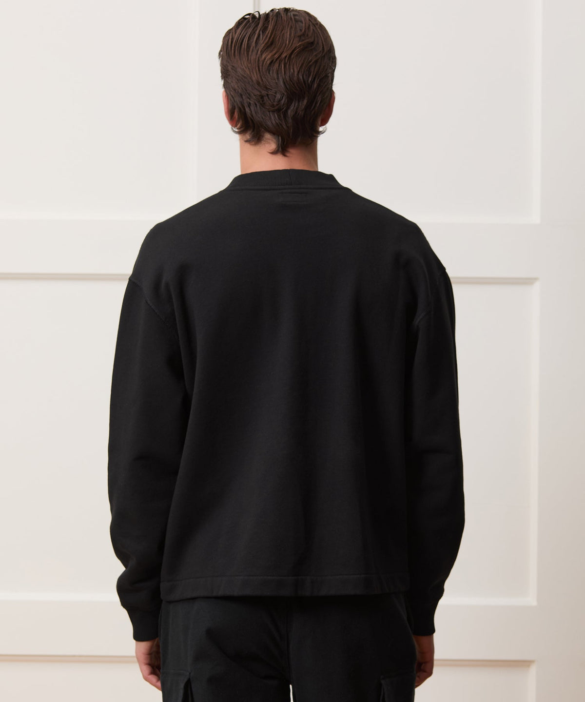 Soho Cardigan Sweatshirt - Black