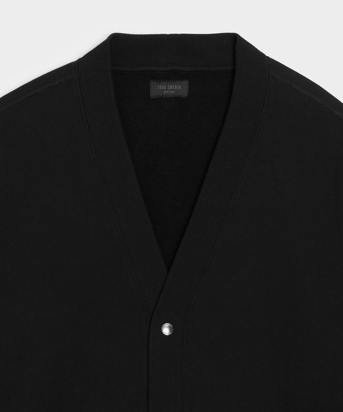 Soho Cardigan Sweatshirt - Black