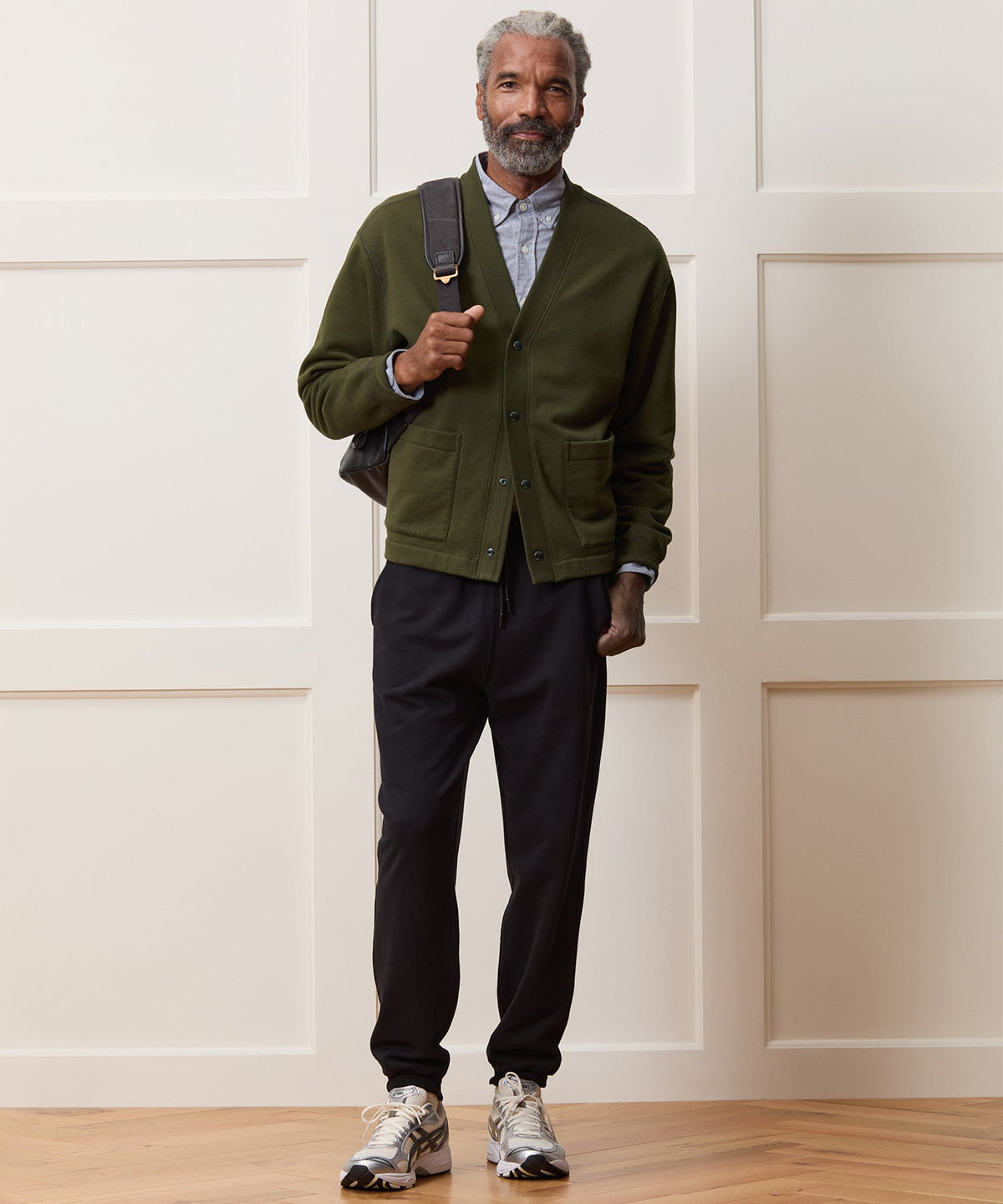 Soho Cardigan Sweatshirt - Olive