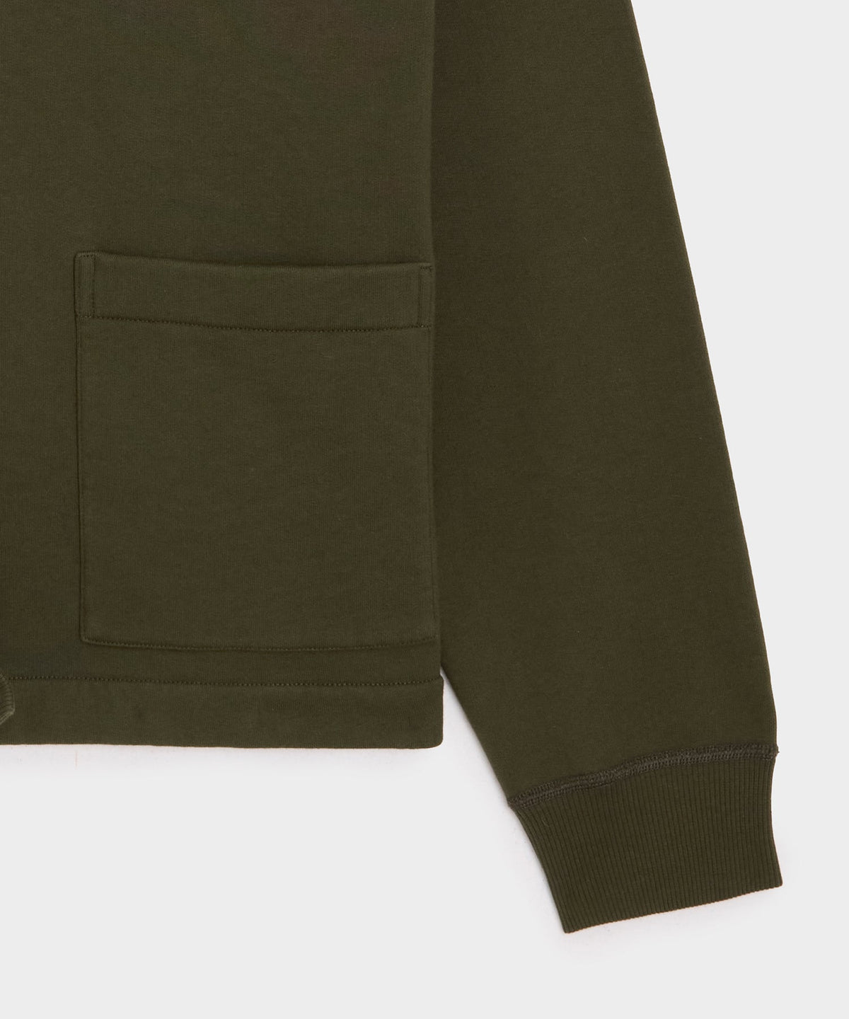 Soho Cardigan Sweatshirt - Olive