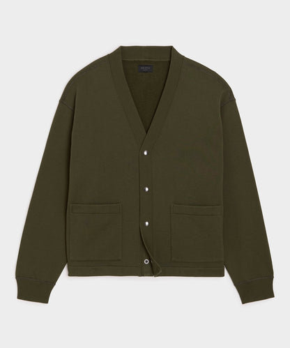 Soho Cardigan Sweatshirt - Olive