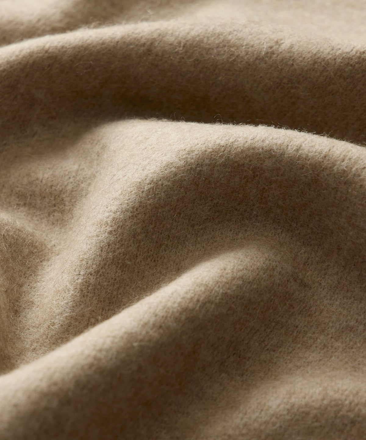 Camel-Cashmere Field Polo - Camel