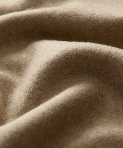 Camel-Cashmere Field Polo - Camel