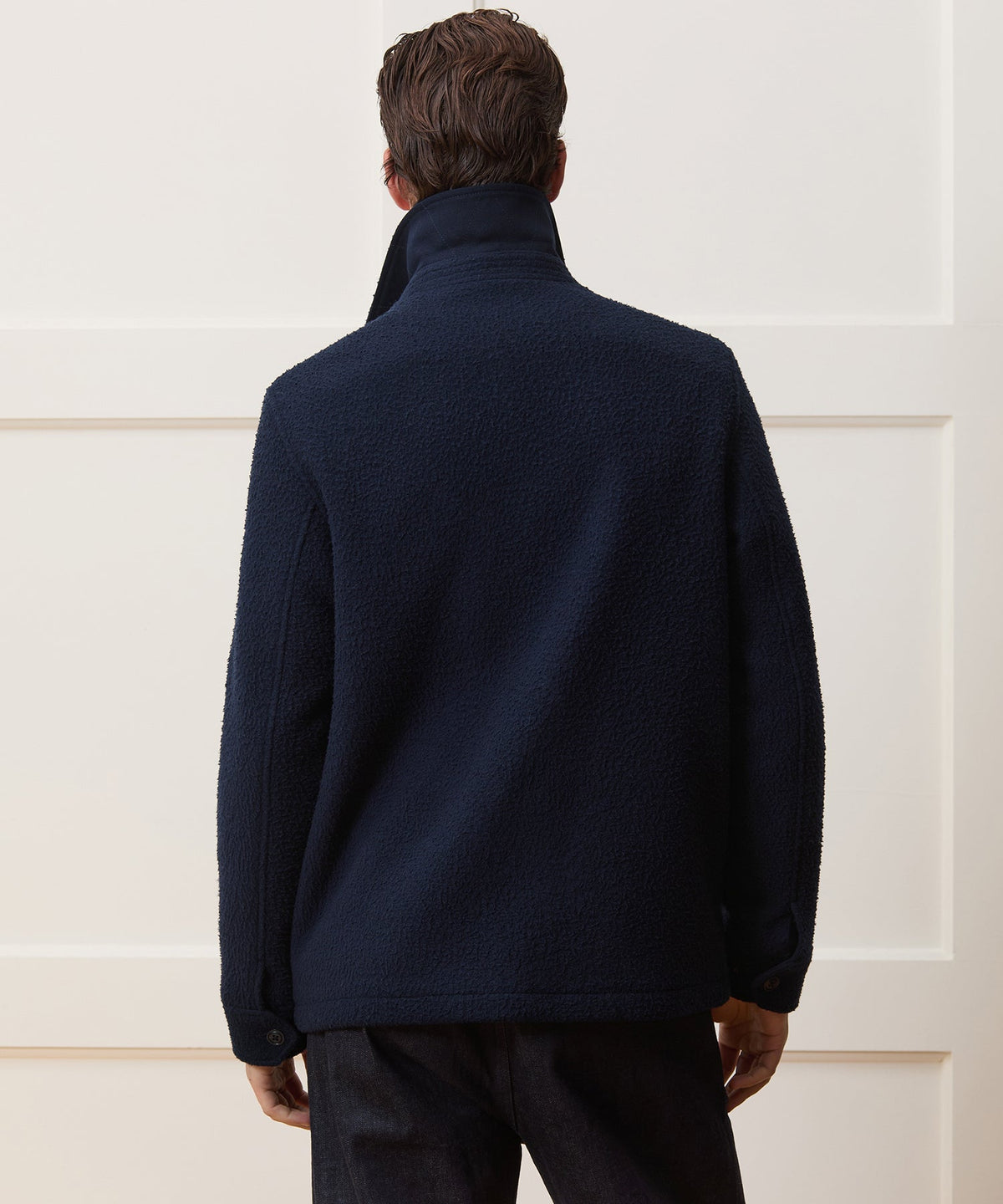 Italian Casentino Upland Coat - Navy