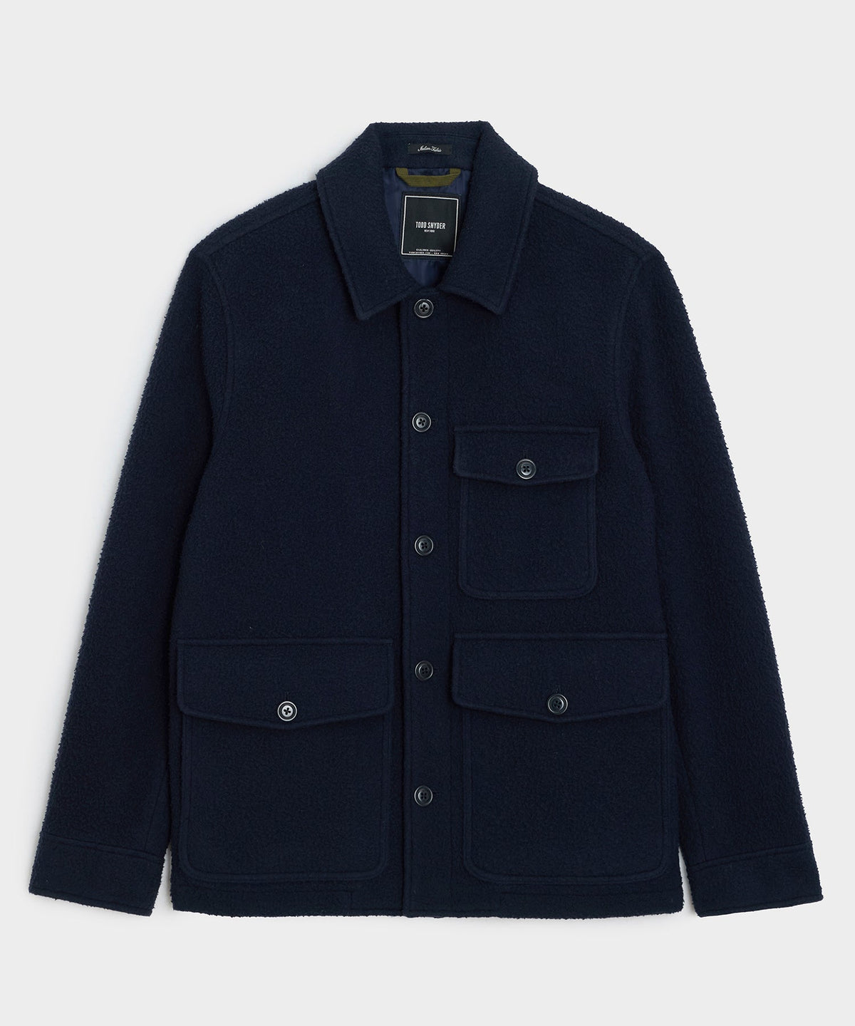 Italian Casentino Upland Coat - Navy