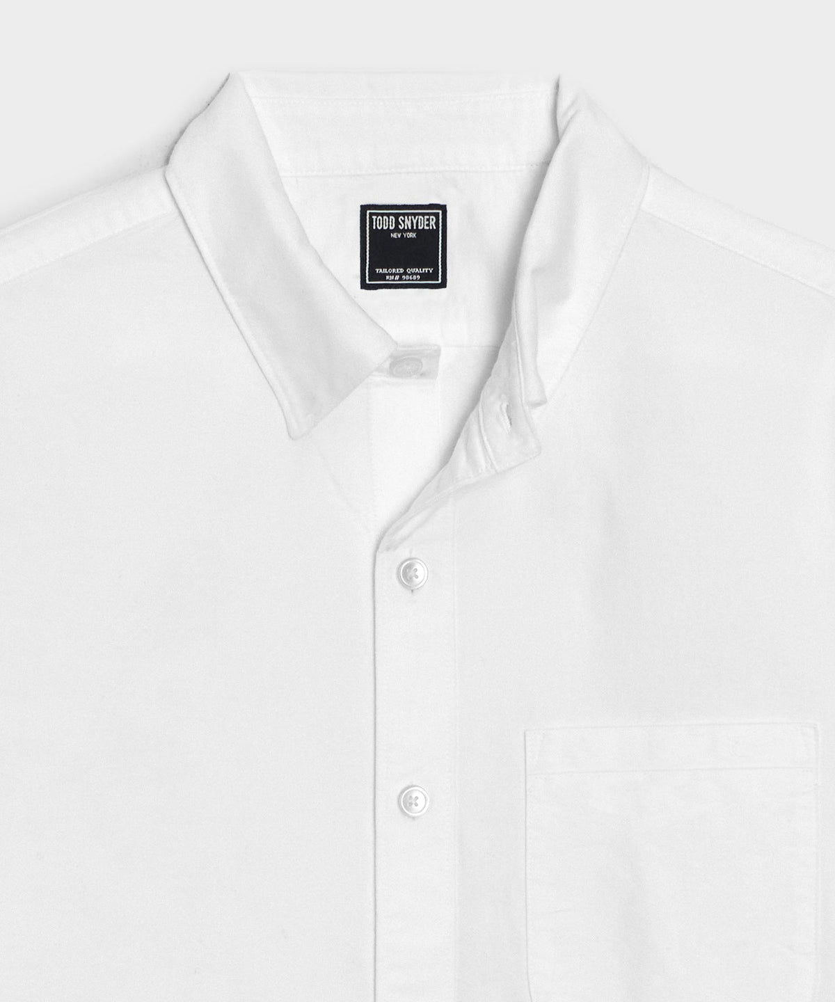 Easy Cut Oxford Shirt - White