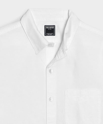 Easy Cut Oxford Shirt - White