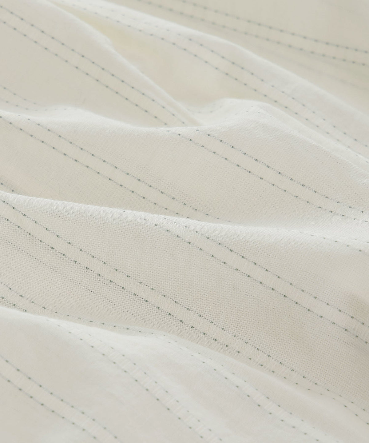Brushed Poplin Camp Collar Shirt - White