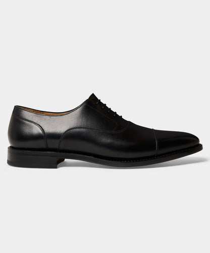 Madison Cap-Toe Oxford Shoe - Black