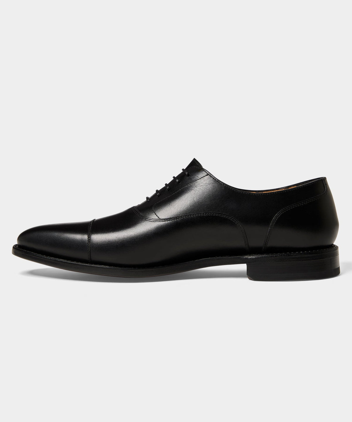 Madison Cap-Toe Oxford Shoe - Black