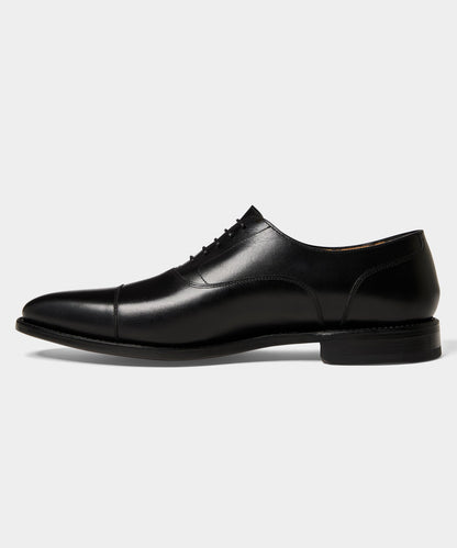 Madison Cap-Toe Oxford Shoe - Black