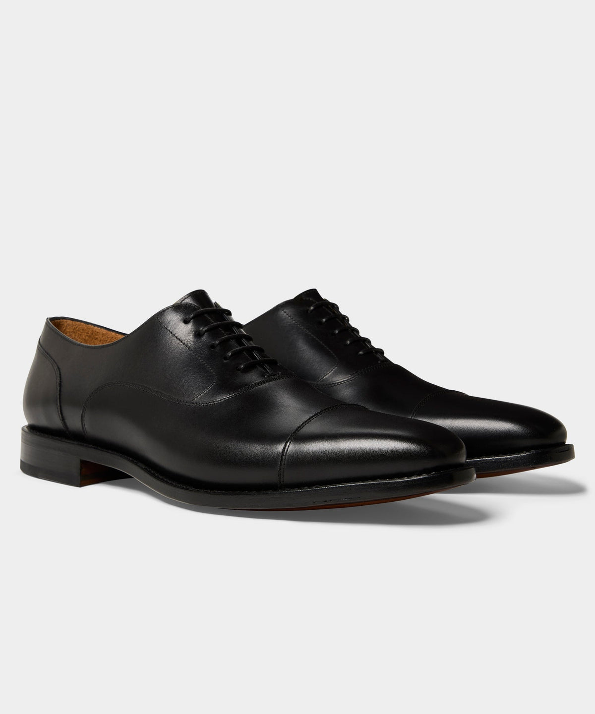 Madison Cap-Toe Oxford Shoe - Black