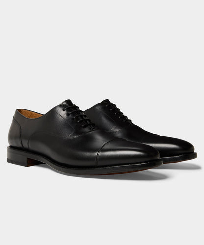 Madison Cap-Toe Oxford Shoe - Black