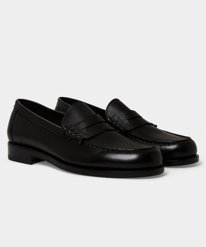 Ivy Penny Loafer - Black