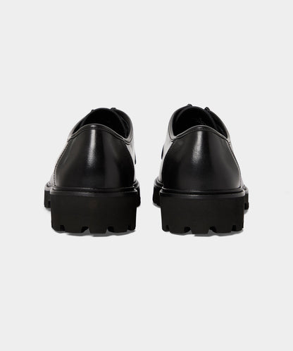 Leather City Derby Shoe - Black