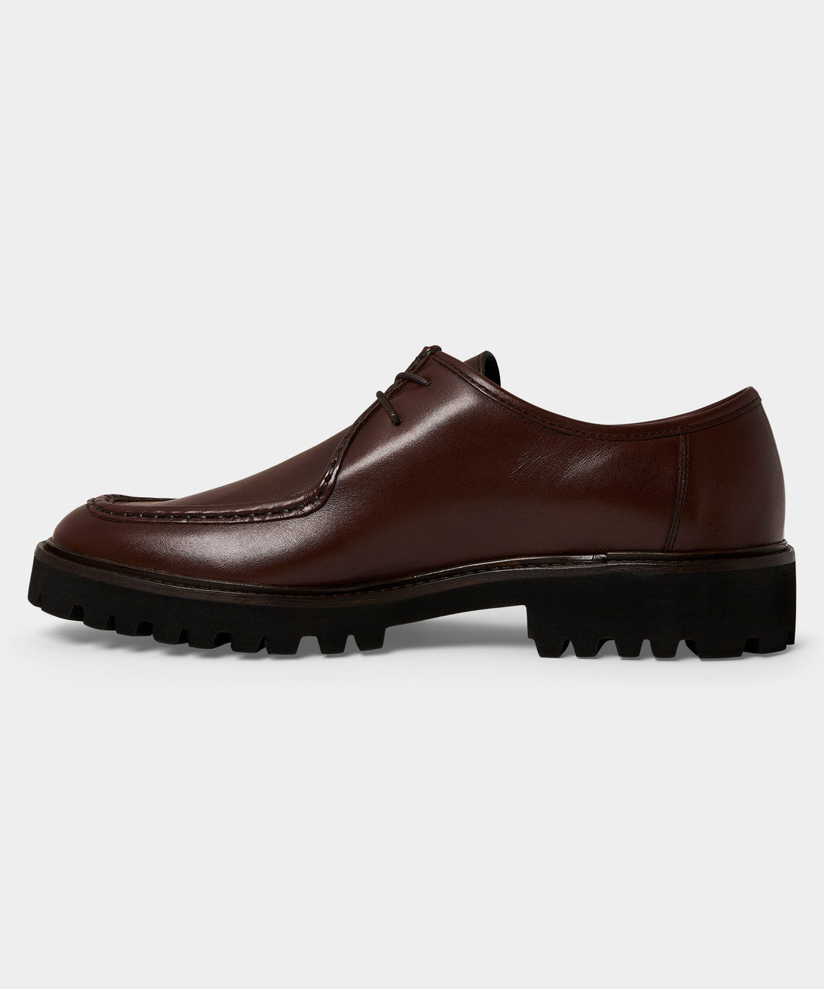 Leather City Derby Shoe - Brown