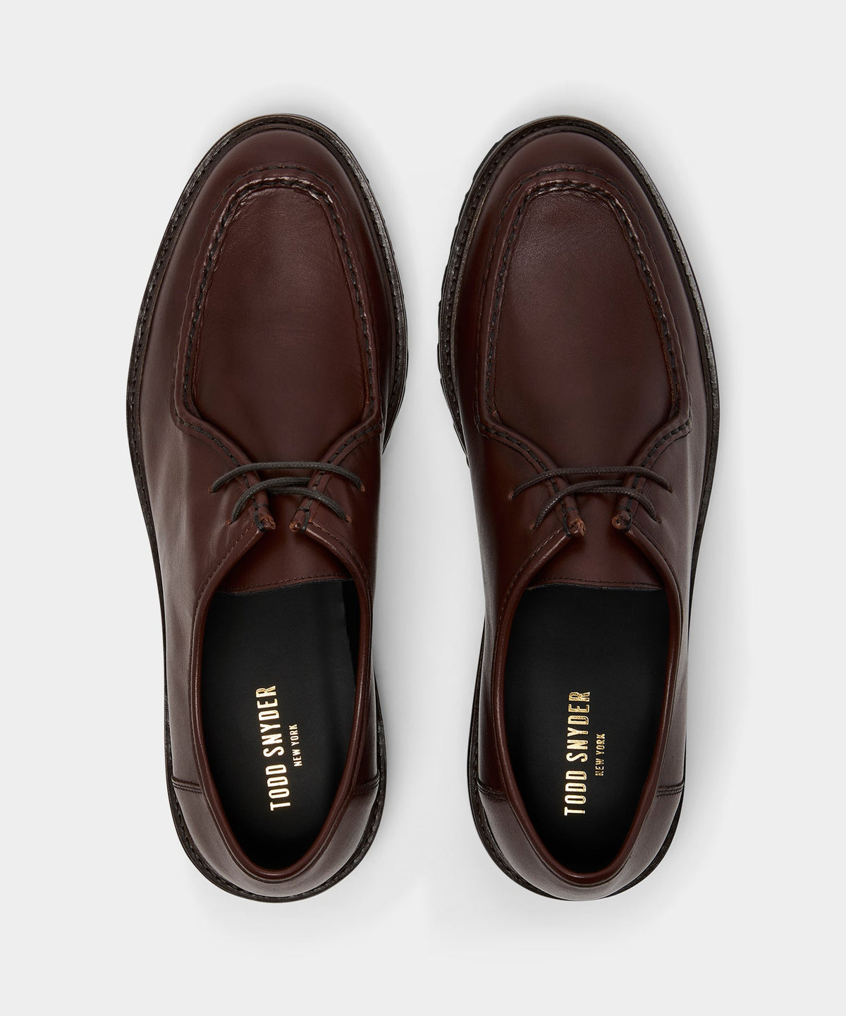Leather City Derby Shoe - Brown