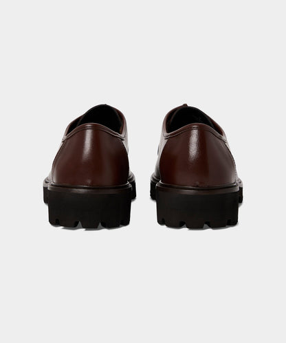 Leather City Derby Shoe - Brown