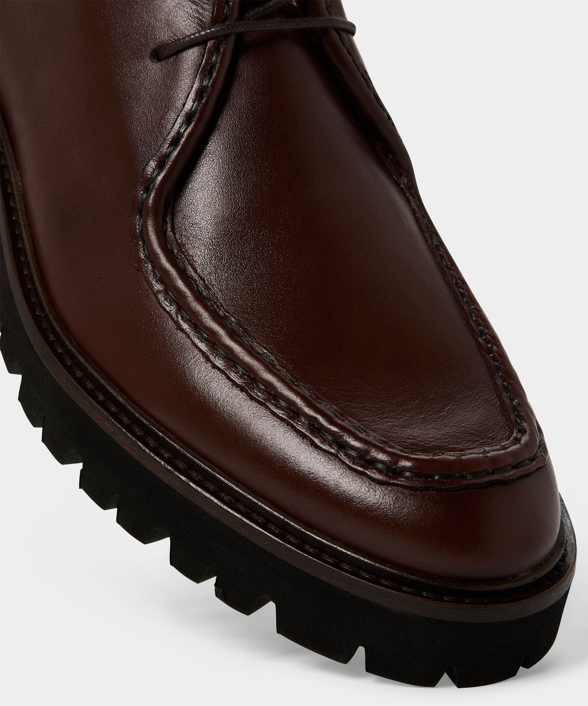 Leather City Derby Shoe - Brown
