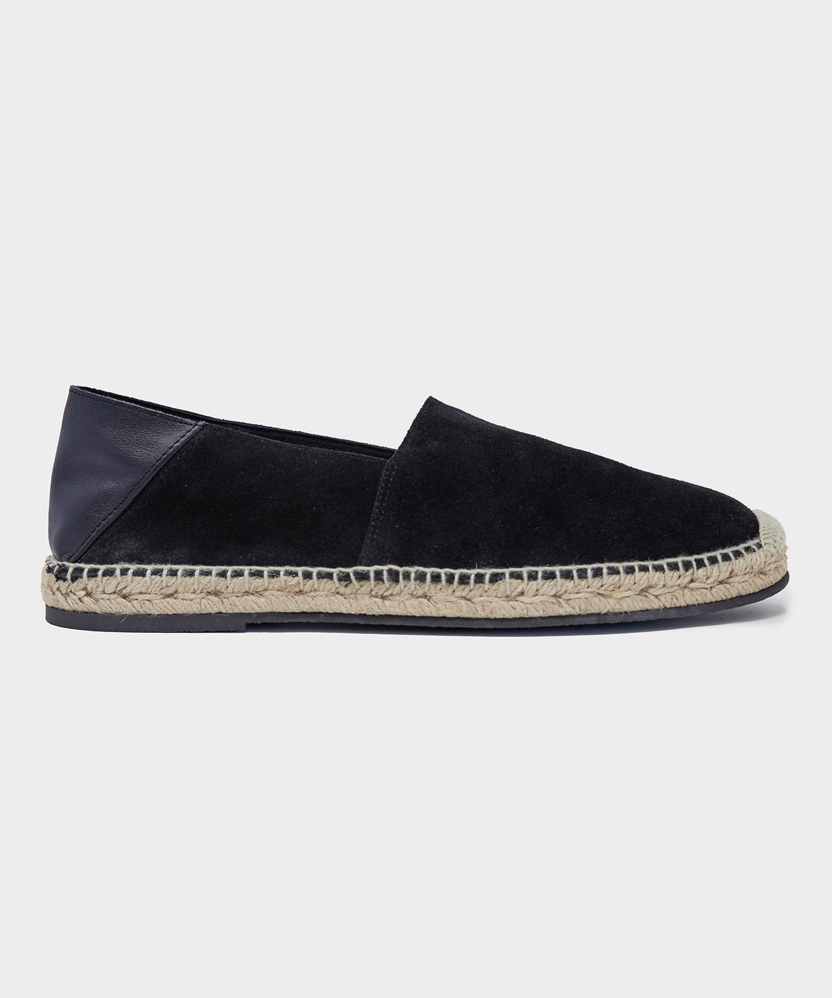 Nomad Suede Espadrille - Black