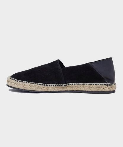 Nomad Suede Espadrille - Black