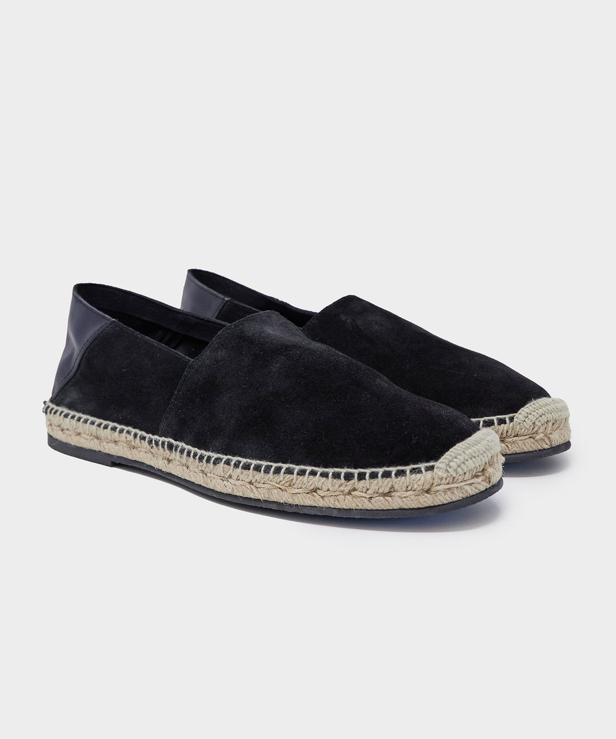Nomad Suede Espadrille - Black