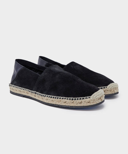 Nomad Suede Espadrille - Black
