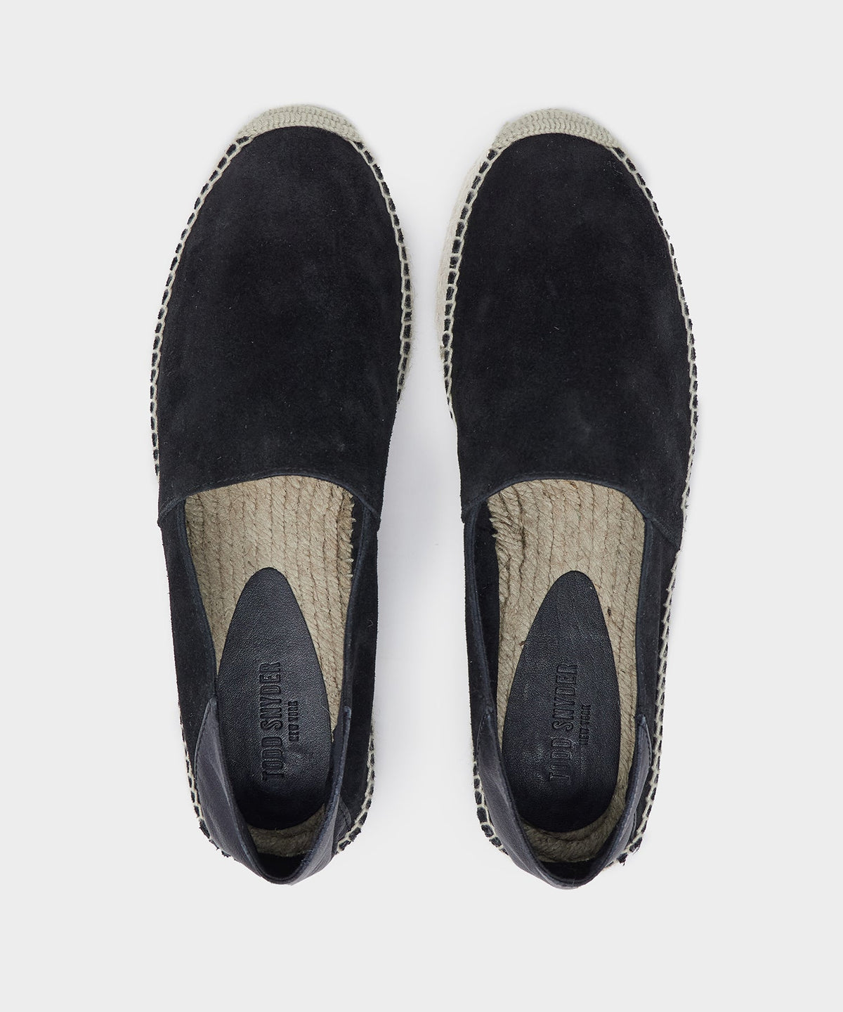 Nomad Suede Espadrille - Black