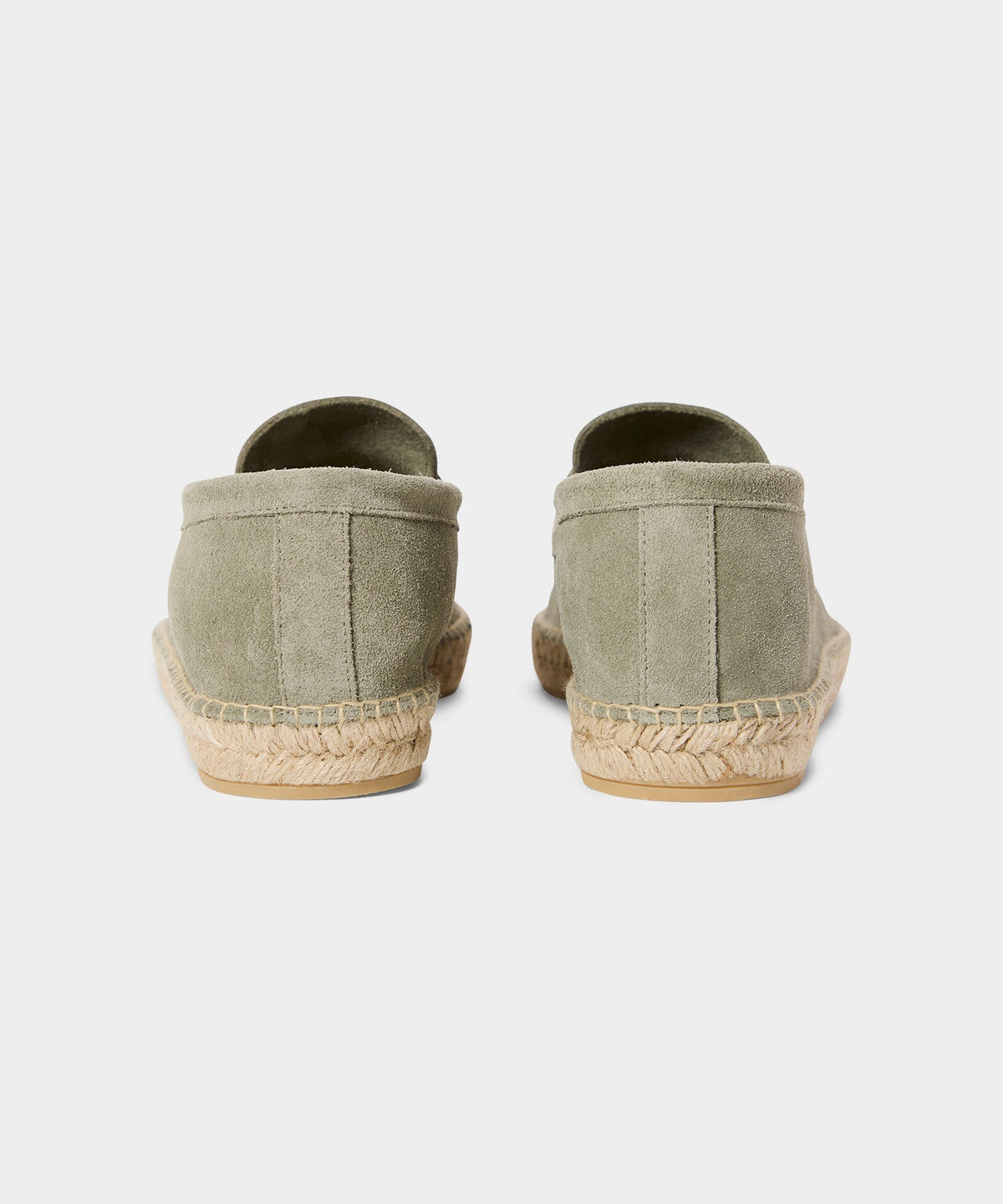 Nomad Suede Espadrille Loafer - Grey