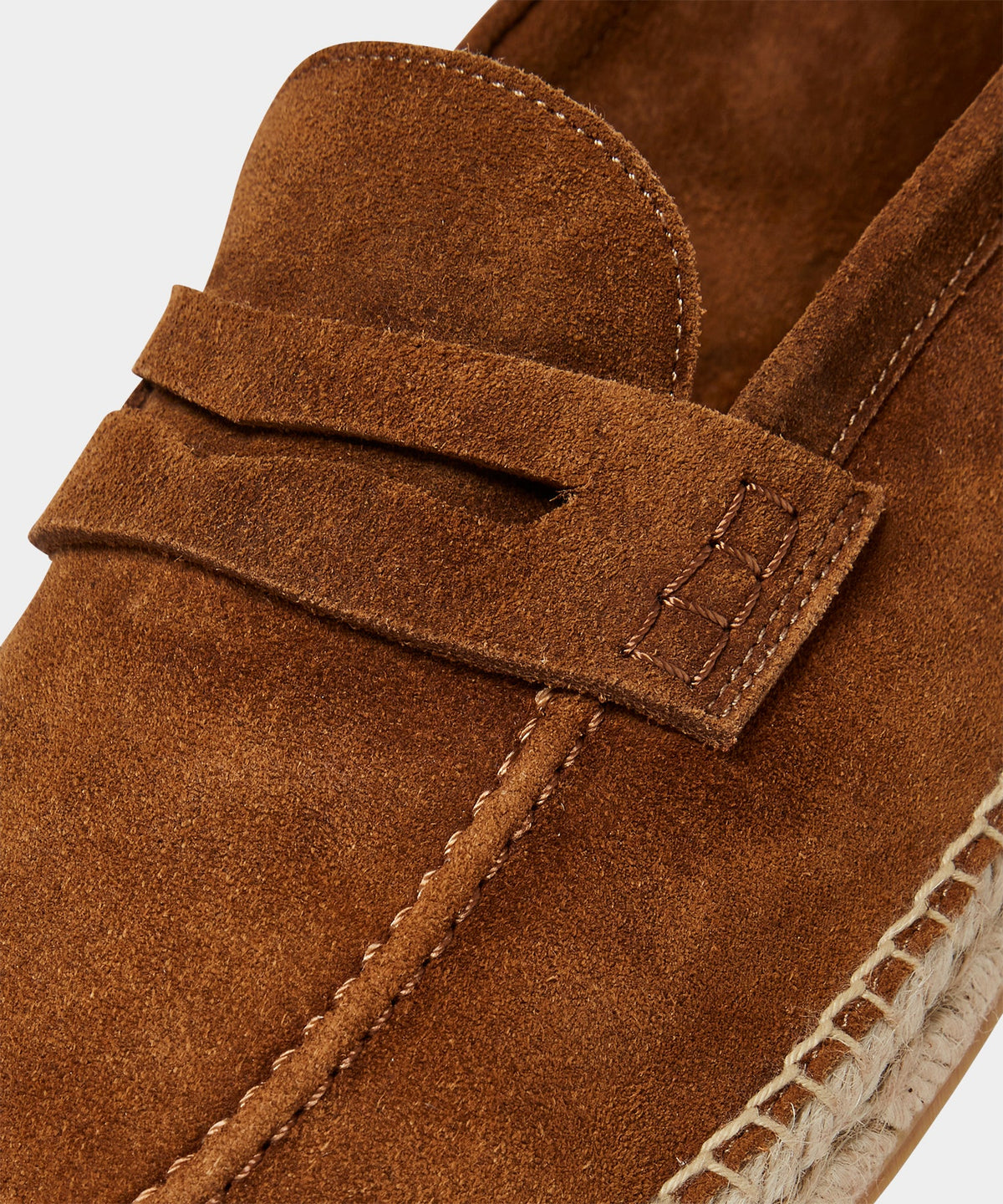 Nomad Suede Espadrille Loafer - Tobacco