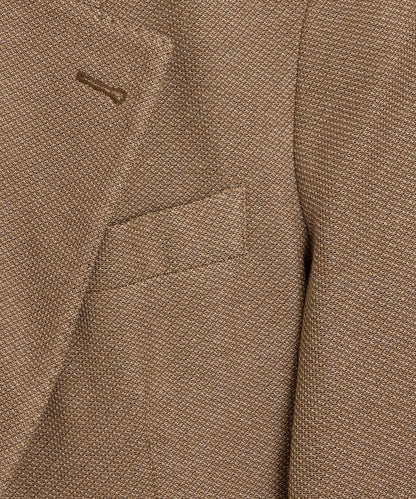 Italian Knit Pique Wythe Jacket - Khaki