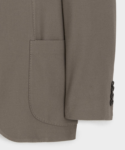 Italian Knit Sport Coat - Whale Grey