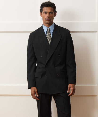 Italian Gabardine Wythe Jacket - Black